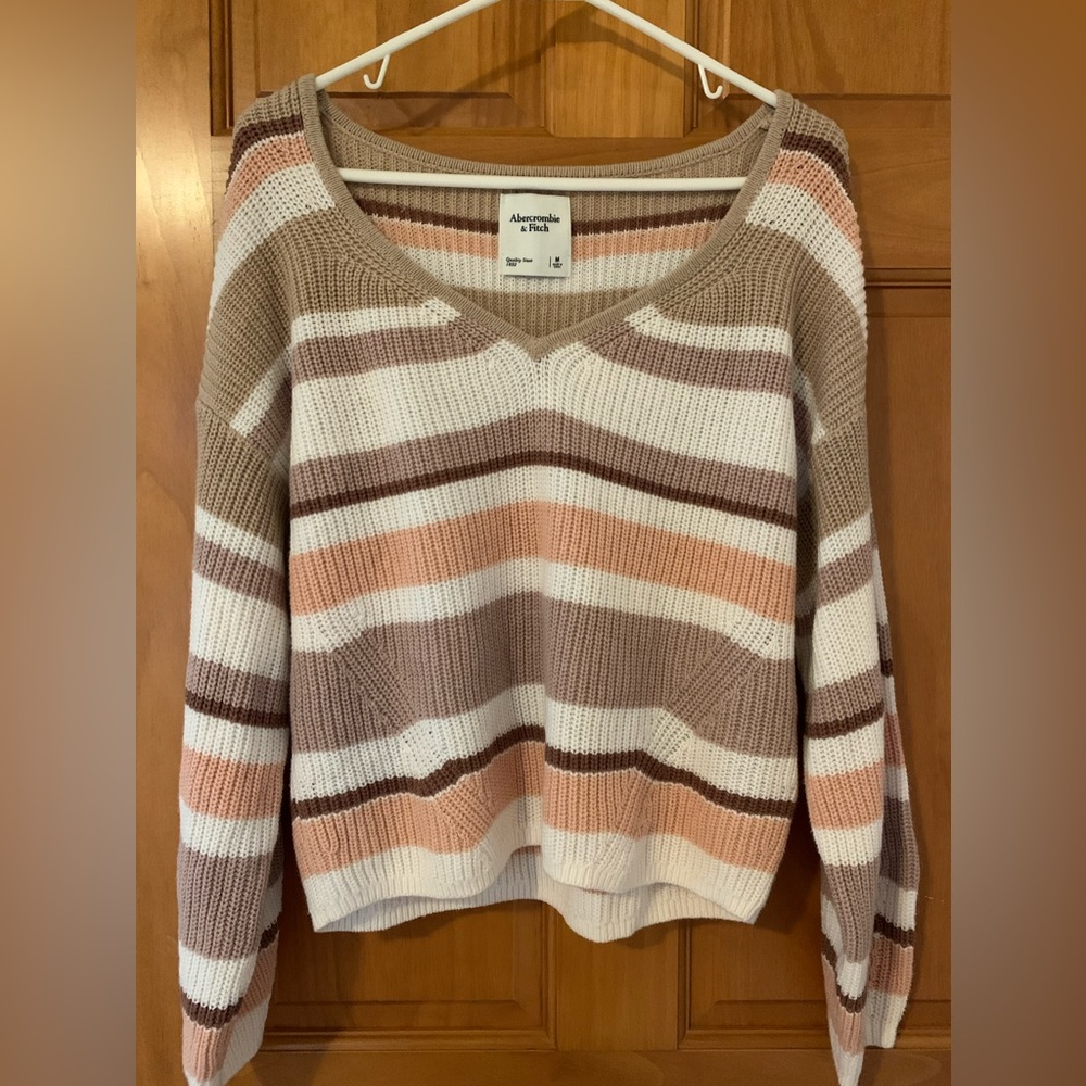 Abercrombie striped sweater